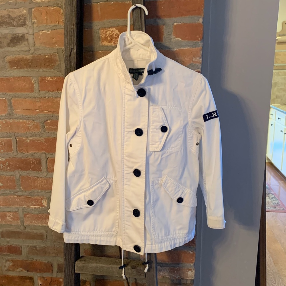 White Ralph Lauren Nautical Jean Jacket
